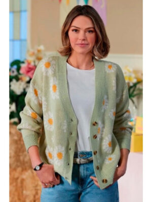 An Easter Bloom 2024 Aimee Teegarden Floral Cardigan