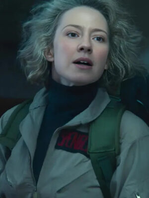 Carrie Coon Ghostbusters: Frozen Empire Jumpsuit