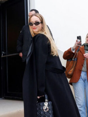 Jennifer Lawrence 2024 Black Coat