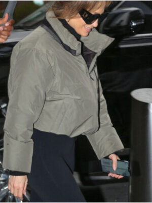 Jennifer-Lopez-Khaki-Puffer-Jacket-2