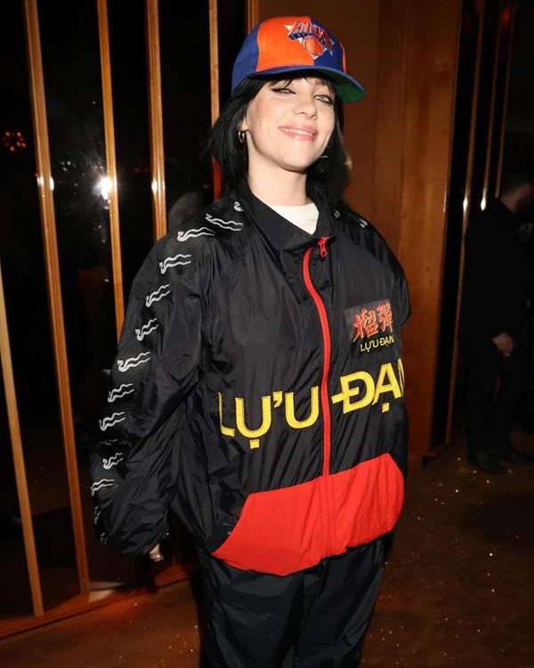 Billie Eilish Met Gala After Party Black Jacket