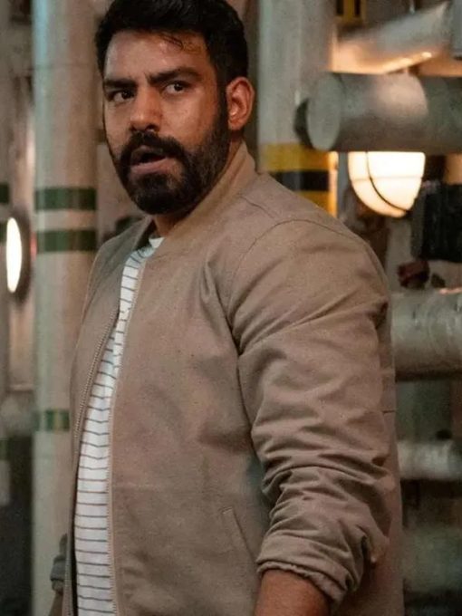 Death And Other Details 2024 Rahul Kohli Beige Jacket