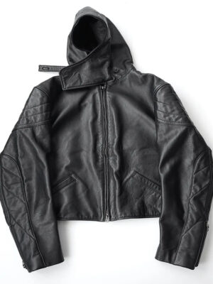 Yohji Yamamoto Real Leather Hooded Jacket